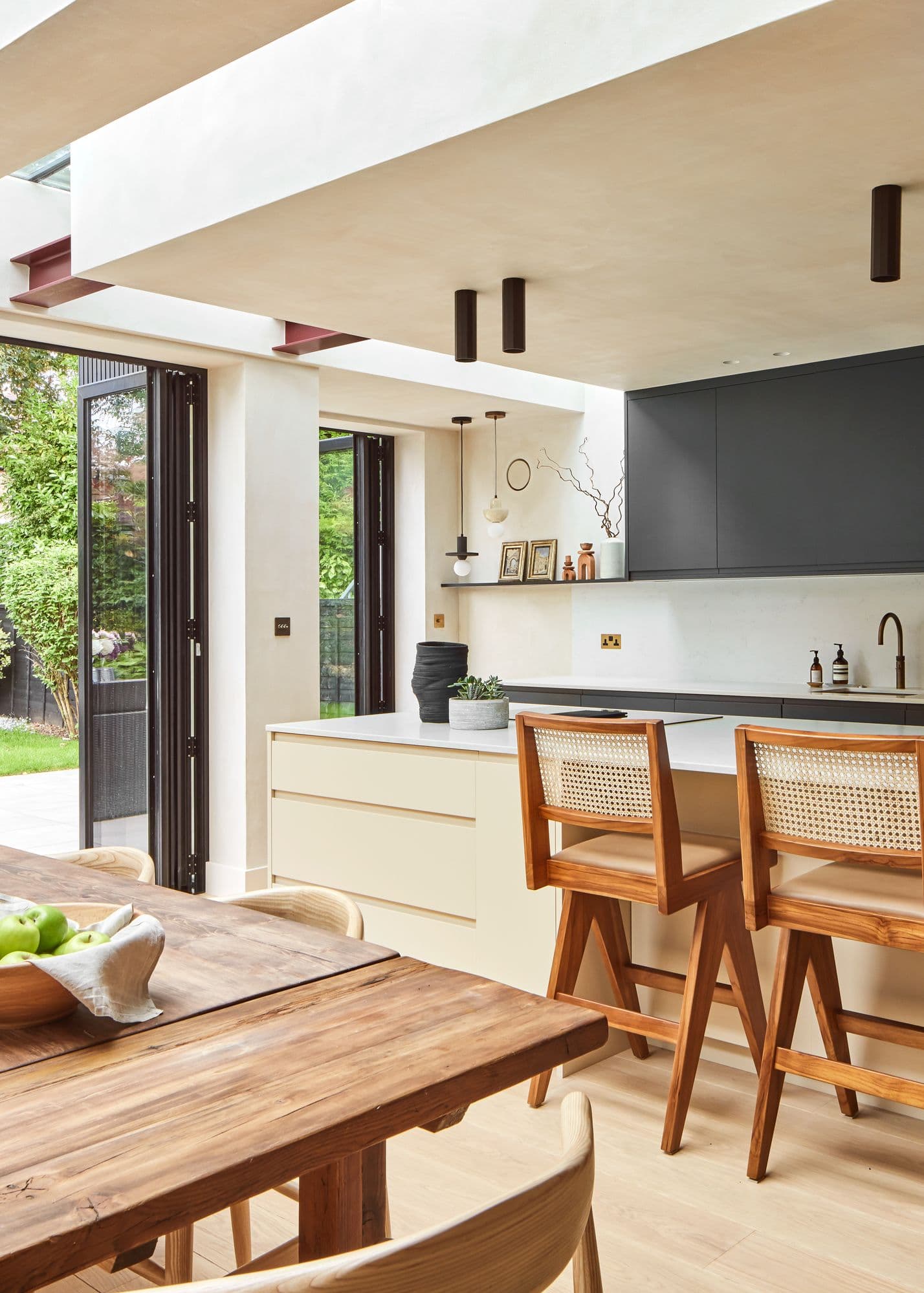 Interior with greenery