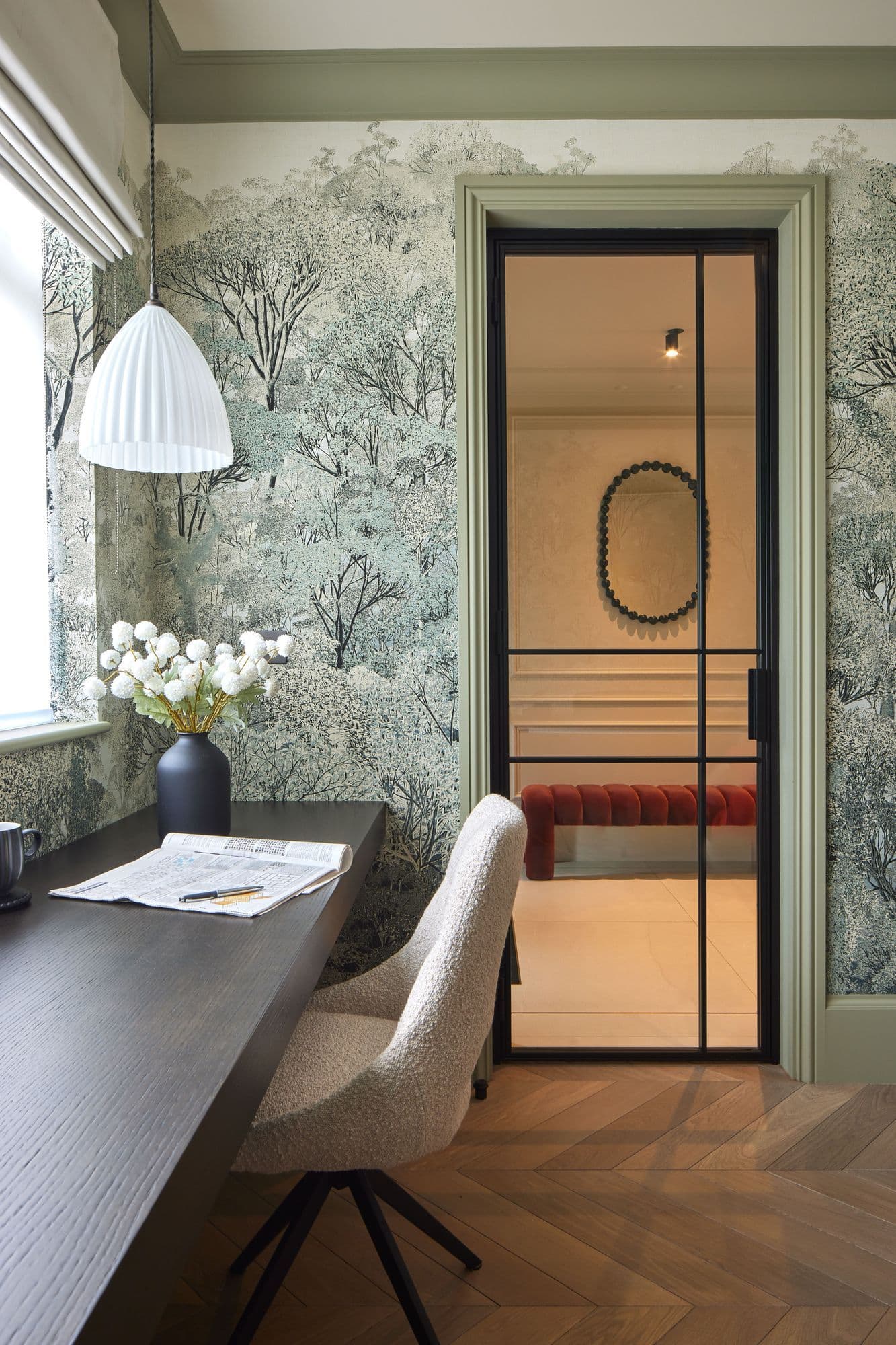 Elegant interior workspace